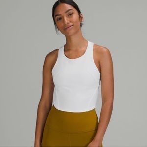 Lululemon The Cool Racerback white tank top